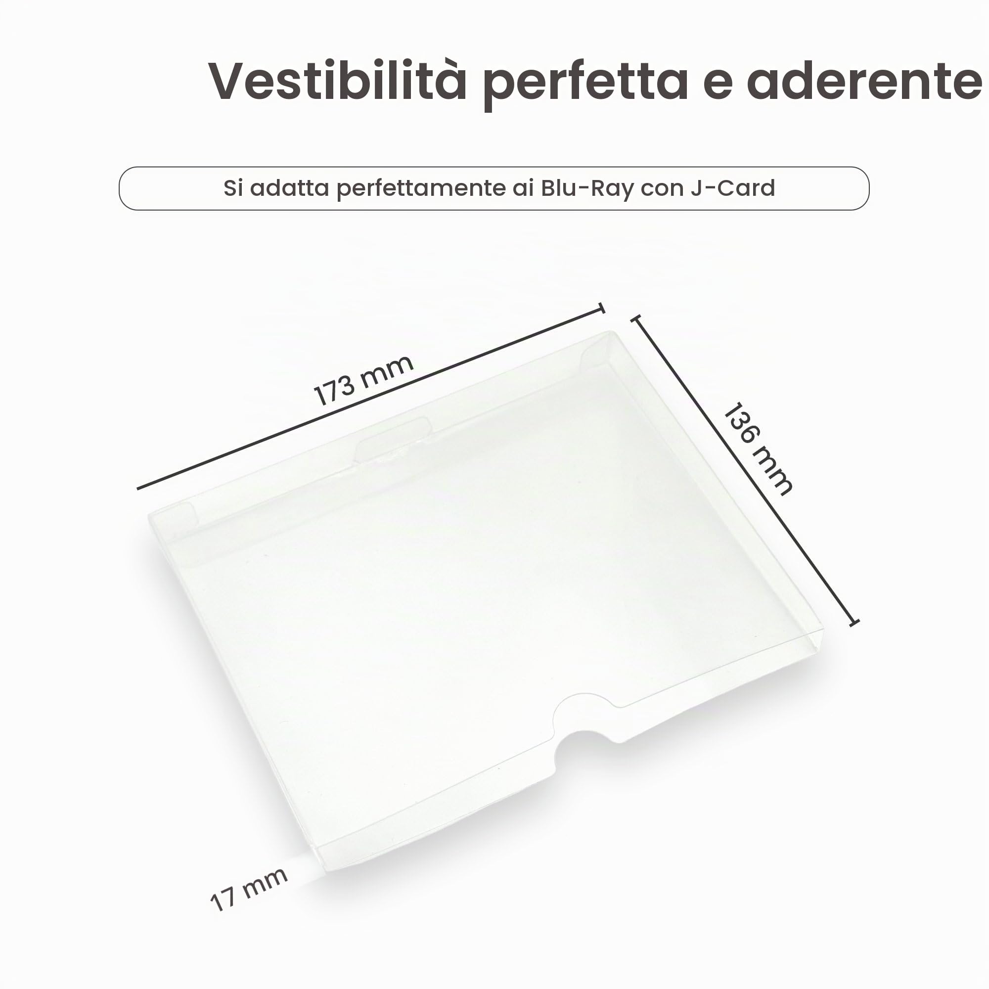Steelbook - Custodie protettive per Blu-ray confezione da 100