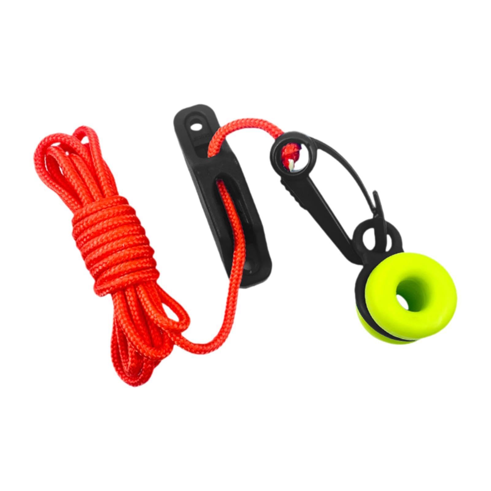 Downrigger Weight Recovery Pull, Saltwater Fishing Equipment, 2.2 M Nylon Cable, Cable Guide Cleat