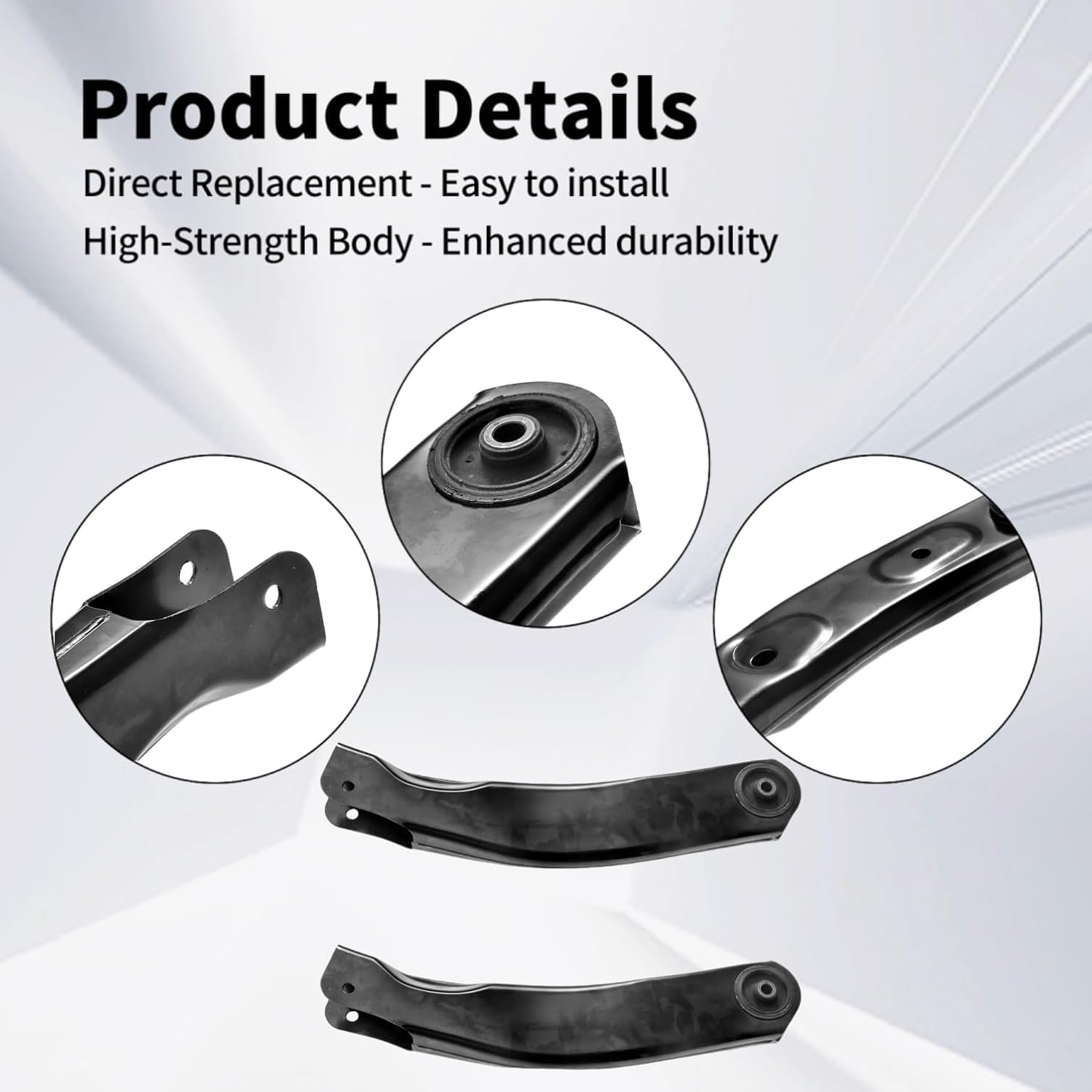 Front Upper Control Arm Fit for Jeep Grand Cherokee 1999 2000 2001 2002 2003 2004 K640797-2 Set Suspension Kit