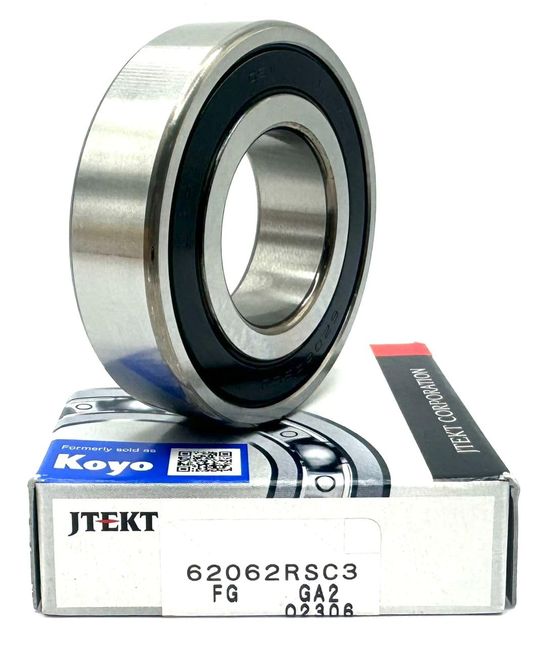 KOYO (JTEKT) 6206 2RS C3 DEEP Groove Ball Bearing, Rubber Seals