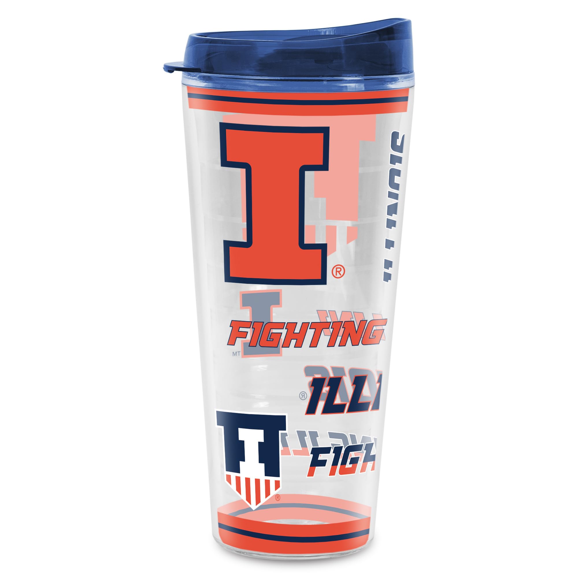 Rico Industries NCAA College Double Wall Mayhem 16oz Or 20oz Tritan Tumbler W Lid