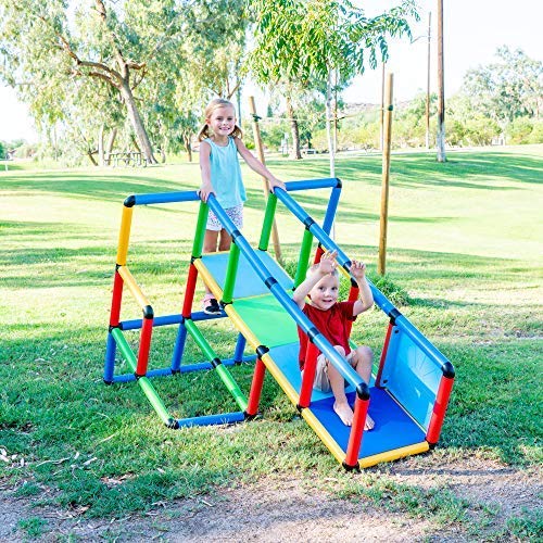 Deluxe 296 Piece Construction Toy Set - Building Play-Structures for Indoors & Outdoors - Fun & Educational Learning Toys for Ages 2 to 12 - Thumbnail 7