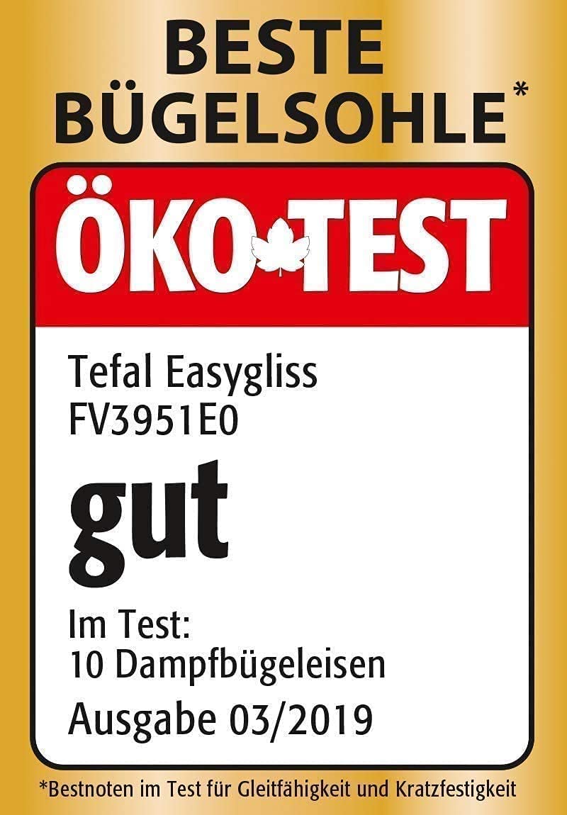 Tefal FV5714 Easygliss Dampfbügeleisen weiß/violett Bügeleisen