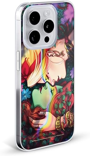 Miniatura 2 de Head Case Designs Funda rígida con licencia oficial de Batman DC Comics Poison Ivy y Harley Quinn Gotham City Sirens compatible con Apple iPhone 13