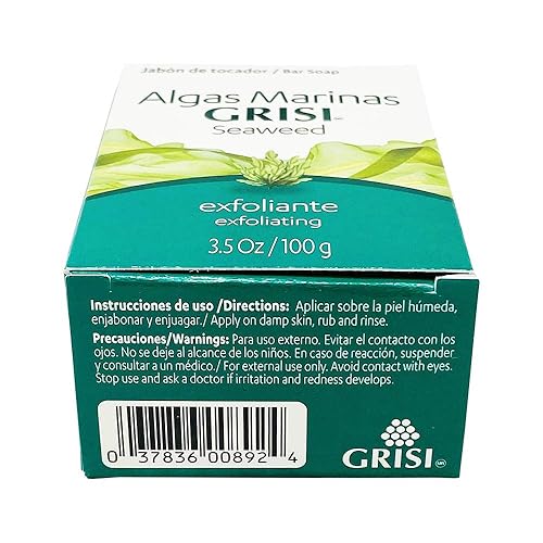 Miniatura 4 de GRISI Jabón Algas Marinas, 3.5 onzas