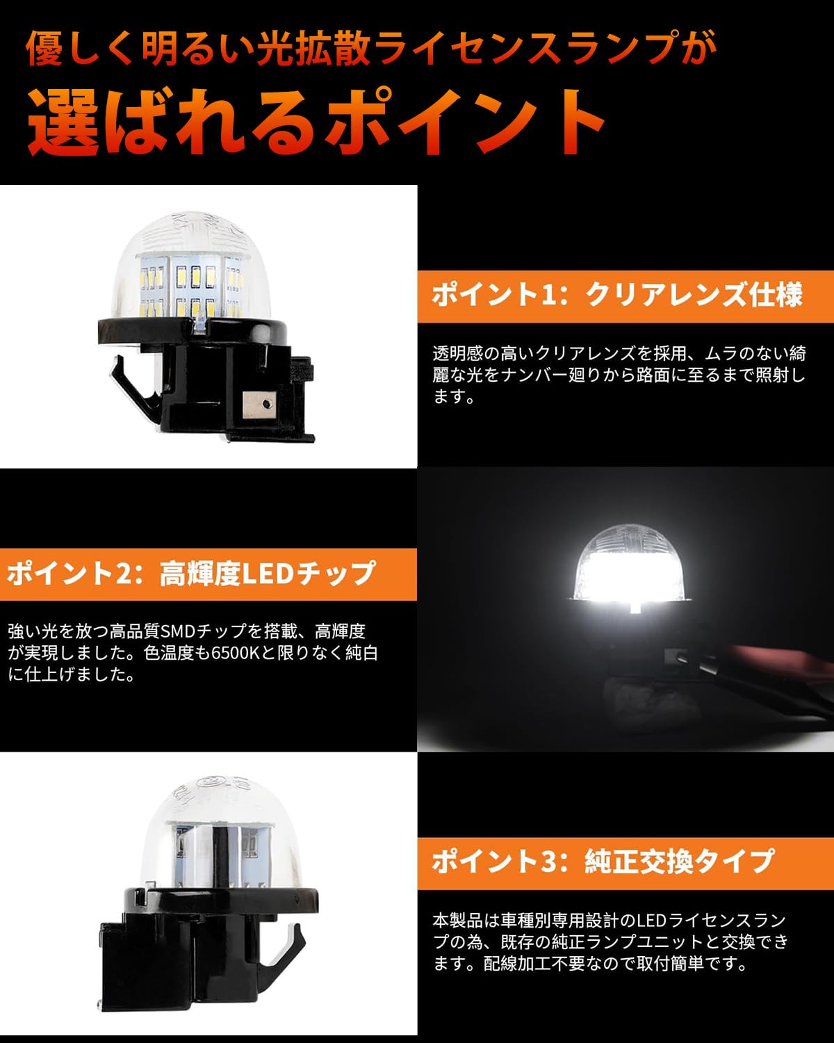 Amazon | 北澤商事 スズキ汎用 ナンバー灯 LED ライセンスランプ Amazon | 北澤商事 スズキ汎用 ナンバー灯 LED ライセンスランプ