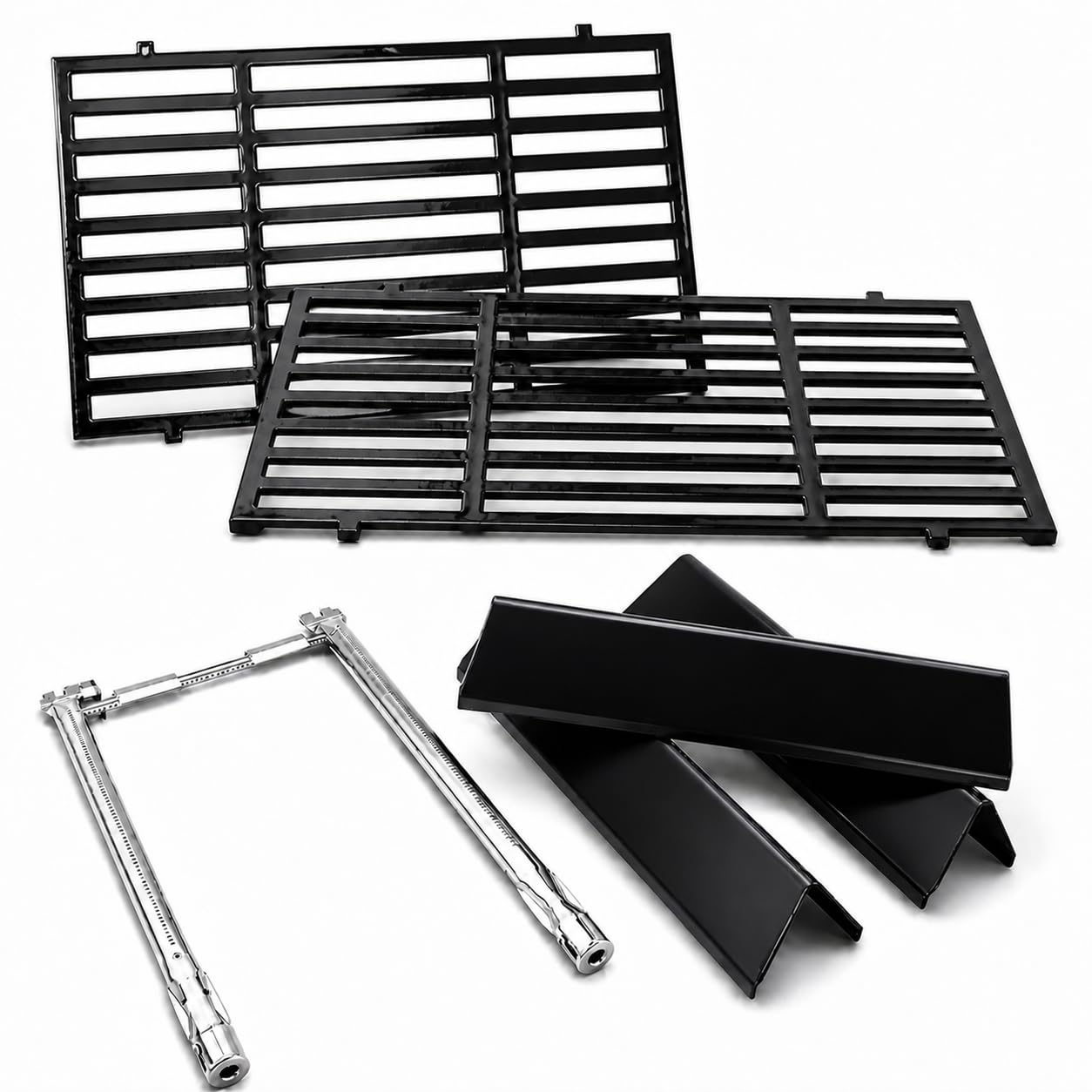 Photo 1 of Uniflasy Spirit E210 Grill Parts for Weber, 7635 Flavorizer Bars, 69787 Burner Tubes & 7637 Grill Grates, Fits Weber Spirit 200 & GS4 Spirit II 200 Series Front Control, E/S-210 E/S-220