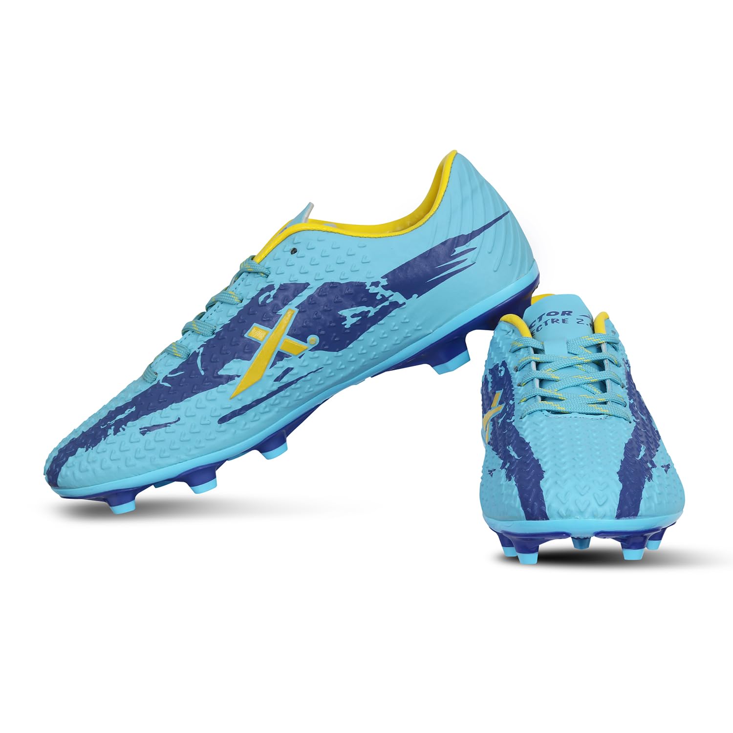 Spectre 2.0 Football Shoe/Studs, Double Colored TPU Sole, Padded Footbed, Premoulded Heel Shoe for Men