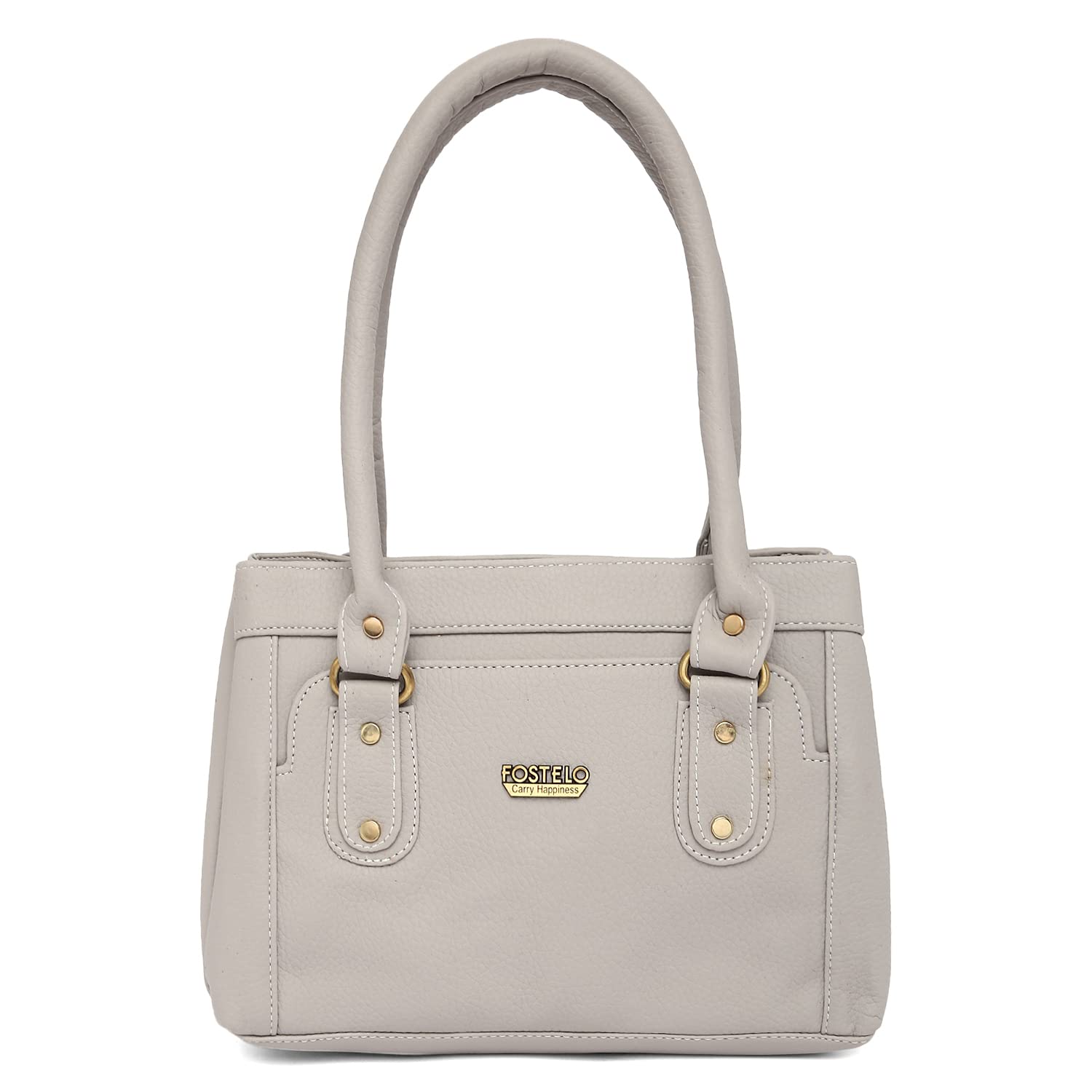 Fostelo Womens Vegan Leather Felisa Handbags Shoulder Hobo Bag Ladies Purse (Grey) (Large) (B09P6CRXC1) Amazon Price History, Amazon Price Tracker