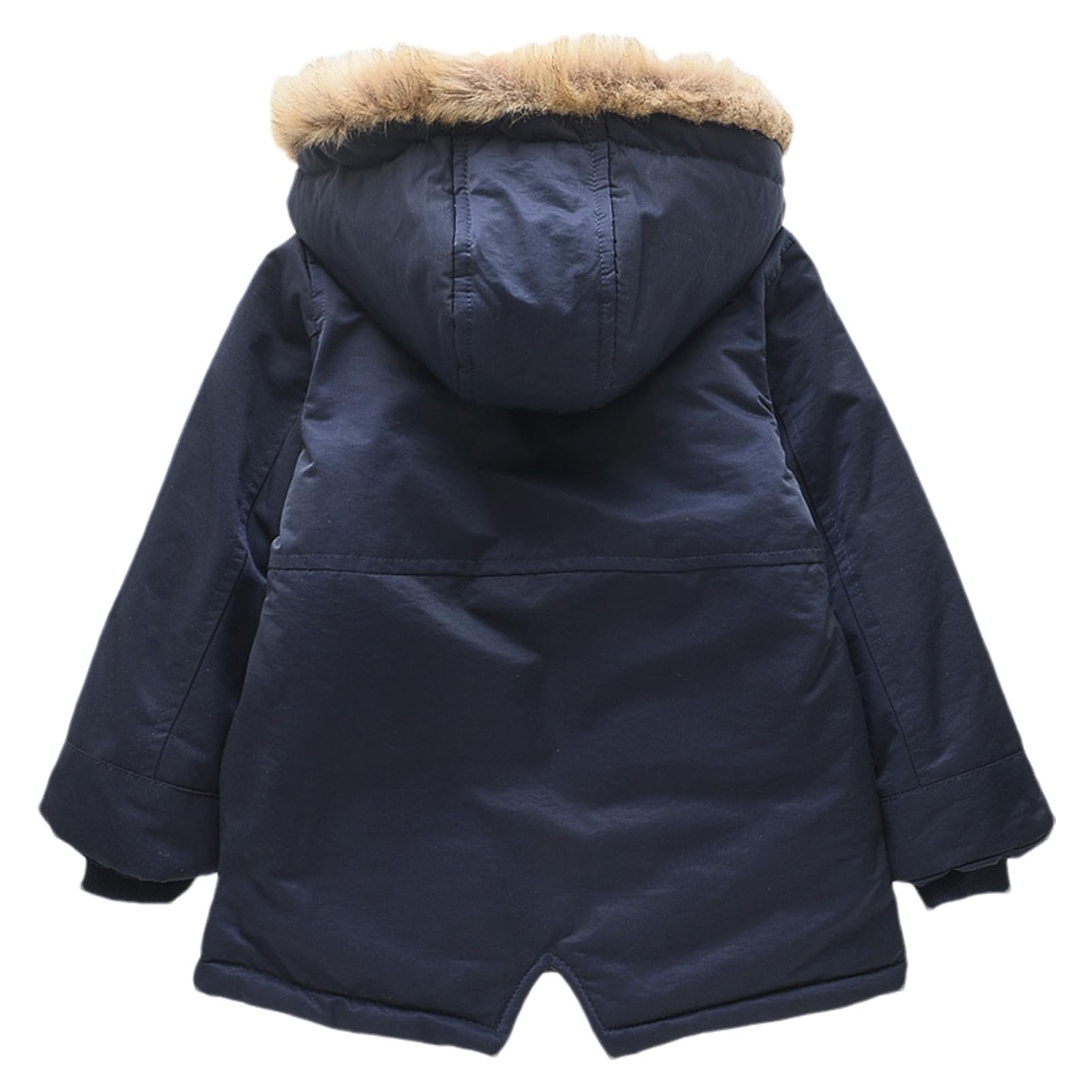amropi Niño Invierno Chaqueta con Capucha Abrigos Forro Polar Parka Cálido Jacket por 3-11 años