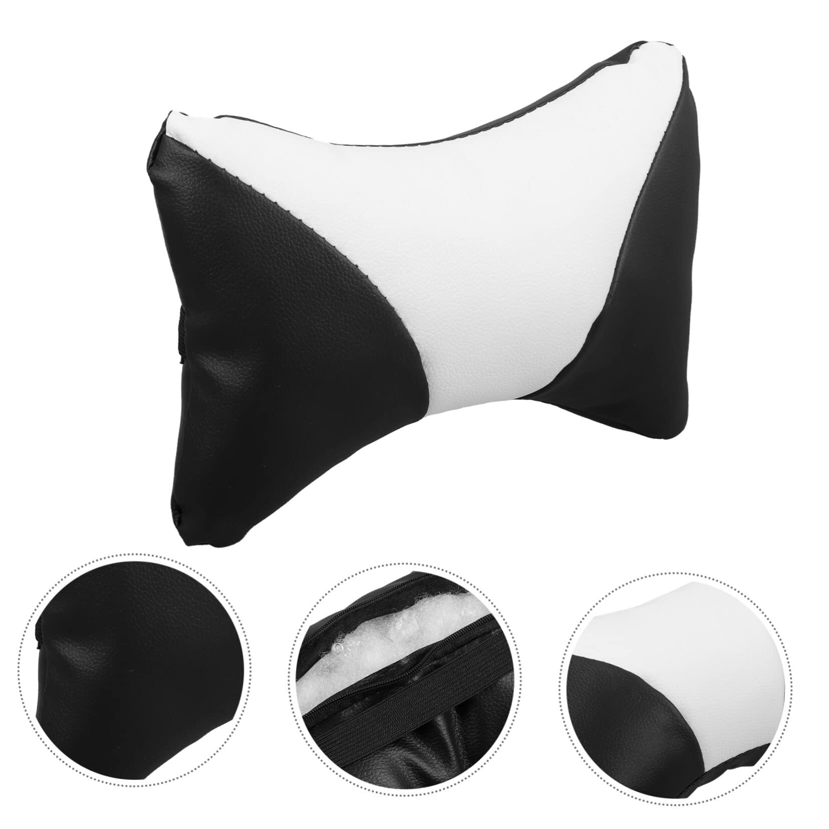 STOBOK Cuscino Poggiatesta per Sedia Design Ergonomico per Supporto Collo Morbido e Comodo Adatto Auto e Ufficio