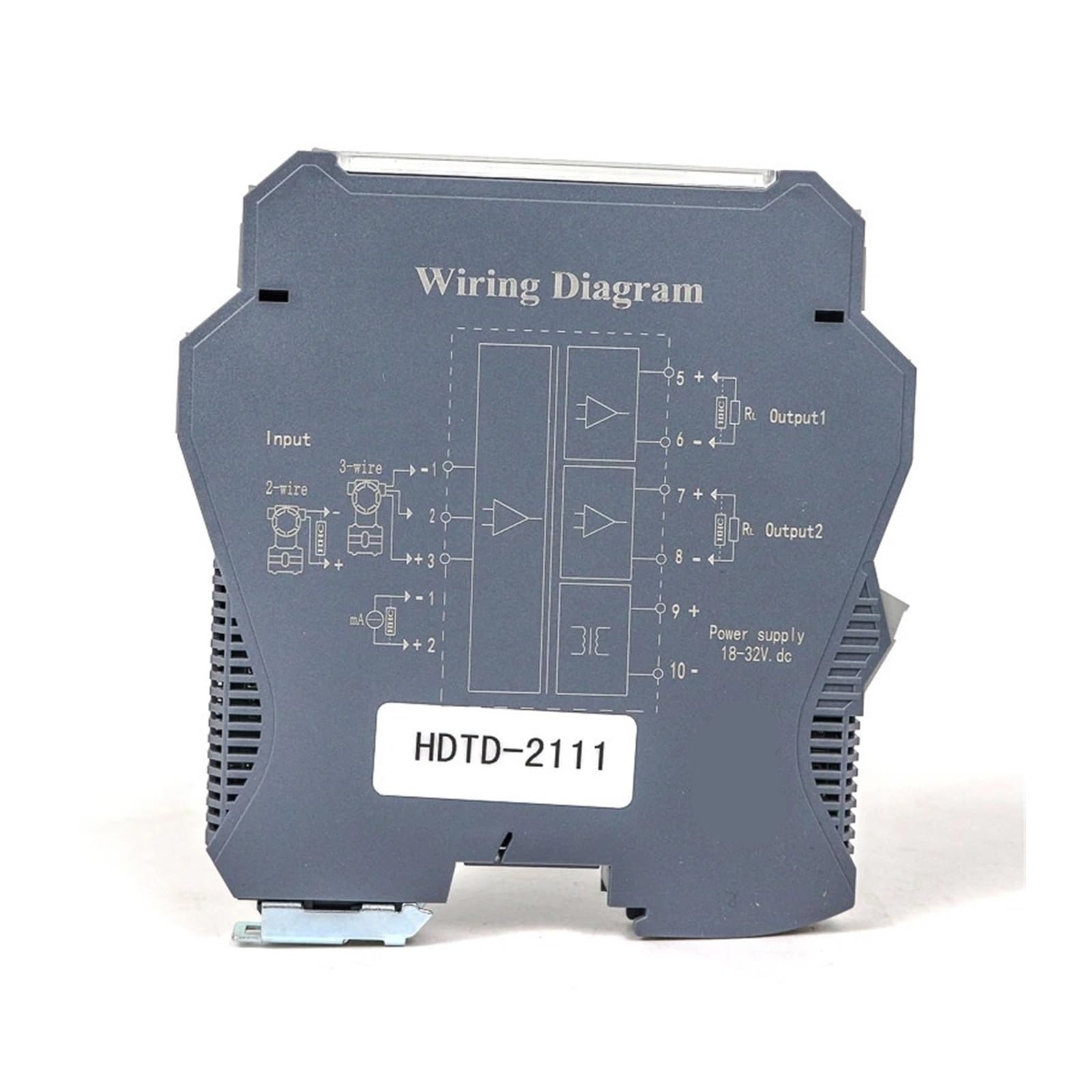 Convertitore di Isolamento del Segnale Attivo passivo analogico CC 4-20mA 0-10V Alimentatore 220V(0-10V in_220V_0-10V)