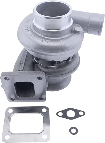 Solarhome Nuevo turbocompresor RE548734 RE532282 compatible con motor John Deere 4045 4.5L retroexcavadora 410J Tractor 5083E 5095M 5100E 6330 7130