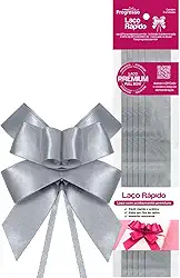 Laco Pronto Liso 22Mmx44Cm Cetim Prata Pct Com 05 111751