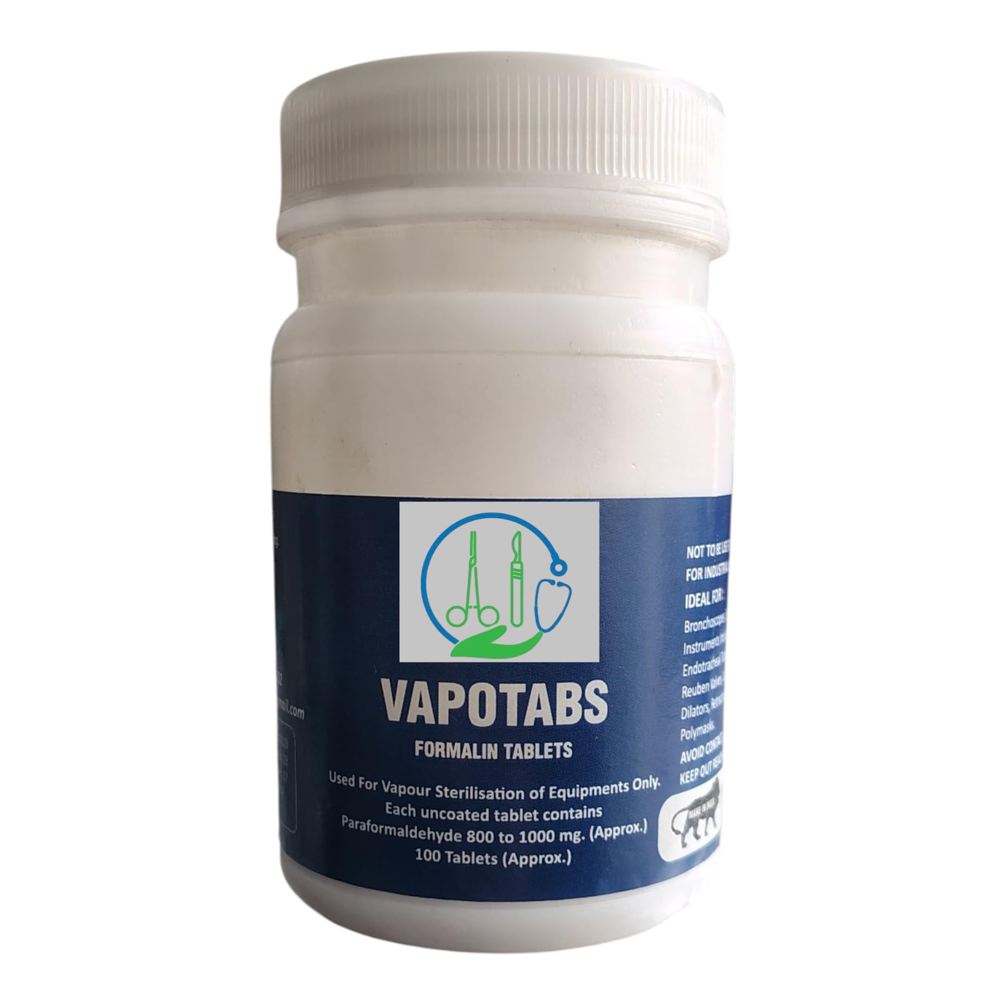 Formalin Tablet For Vapour Sterilisation of Equipment Only | Sterilisation And Disinfection of Surgical Equipments