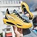Diruite Sports 2025 Outdoor Men's Shoes Shoes Sneakers Basketball Shoes Fashion Running Shoes (Yellow,9.5)