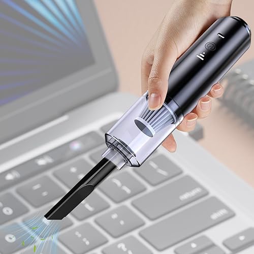 Miniatura 6 de Portable Car Vacuum, Mini Cordless Cleaner for Sedan and Rv with Built-in Battery, Hard Pp Casing with 0.5l Dust Cup, Quiet, Compact Design for Home