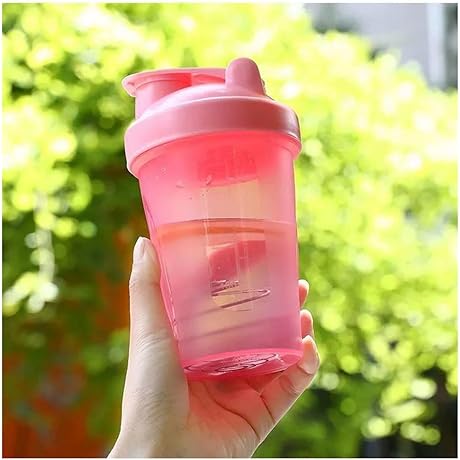Essential Pink Blender Bottle for Protein Shakes, The Best Shaker Bottle