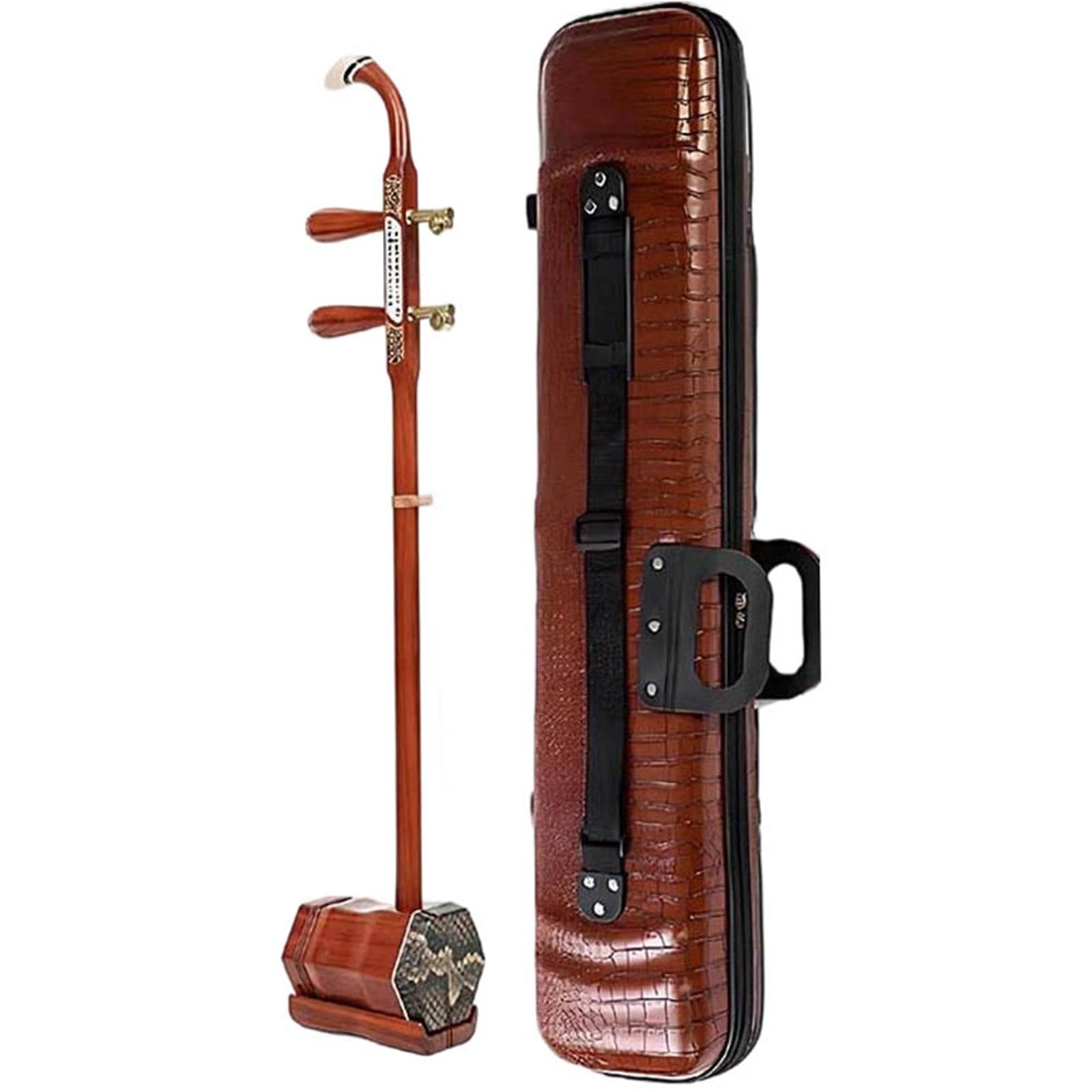 Anfänger Erhu 2-saitige Tragbare Erhu Übungsmusikinstrumente