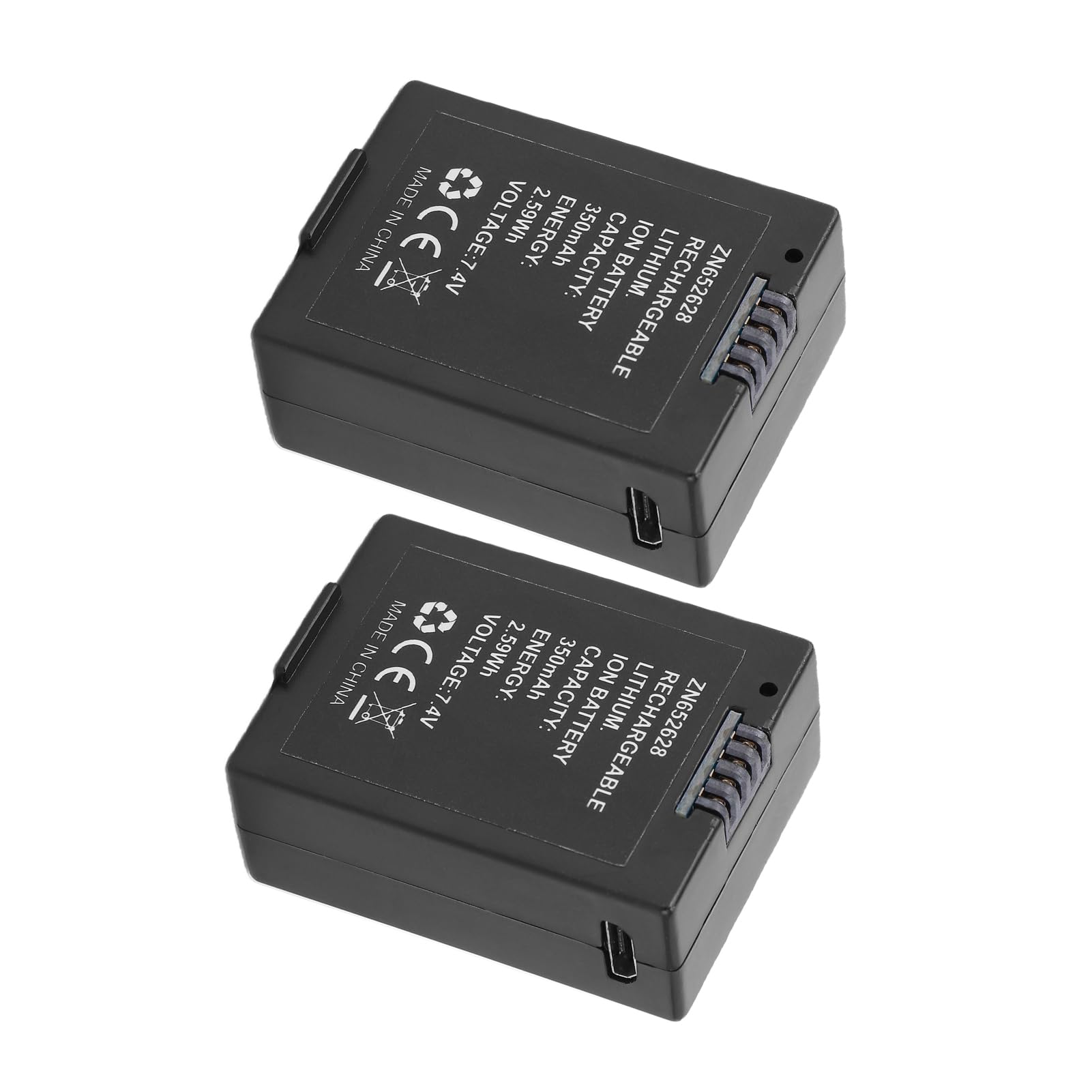 Jectse Batterie pour Hélicoptère RC, 7,4 V 350 MAh, pour RC Era C187