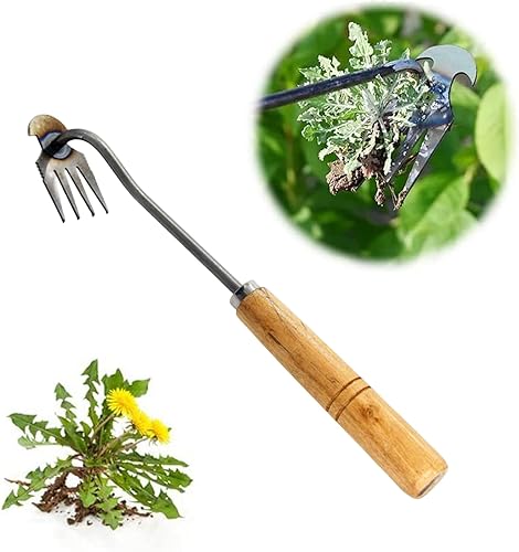 Herramienta extractora de malezas con mango largo, desbrozadora manual manual, herramienta de deshierbe de desarraigo de raíces, herramienta de