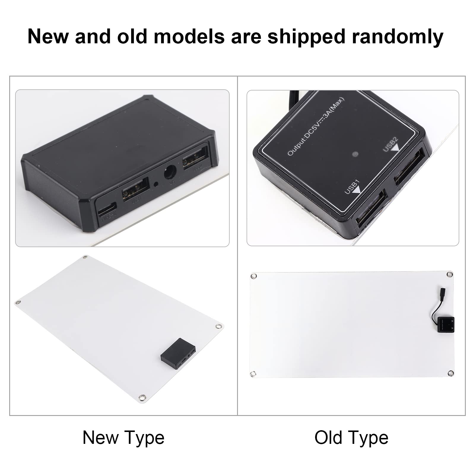 Kikumi Pannello Solare Fotovoltaico Portatile in Silicio Monocristallino 18V Caricatore Solare 25W Dual USB Conversione 19-21% IP65 [Marca] con Diodo di Blocco per Auto Barca Moto
