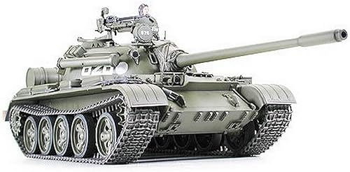 Tamiya 35257 135 Tanque soviético T-55A Kit de modelo de plástico