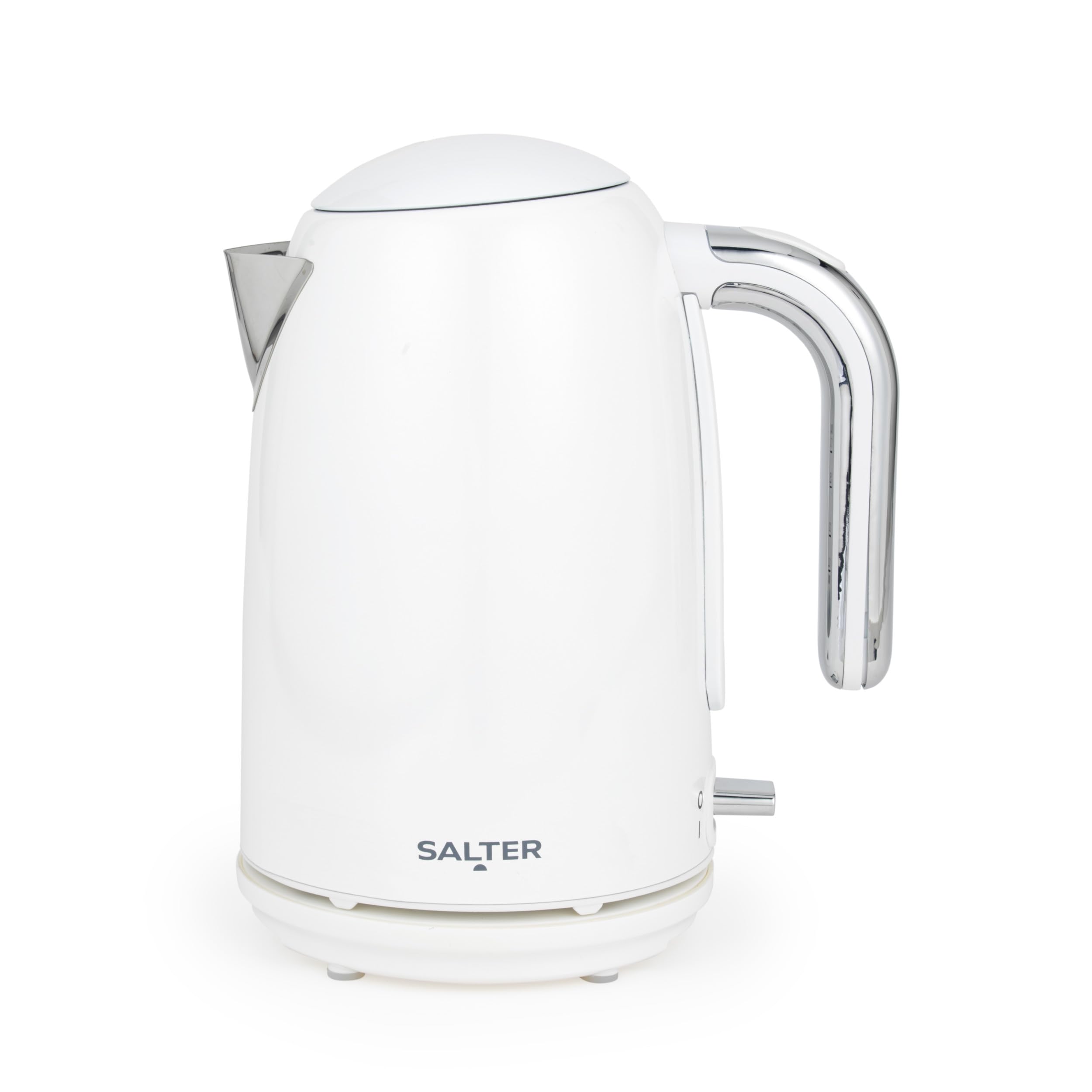 Salter 1.7L Electric Kettle Cordless Rapid Boil Auto Shut Off 3000W Boston White