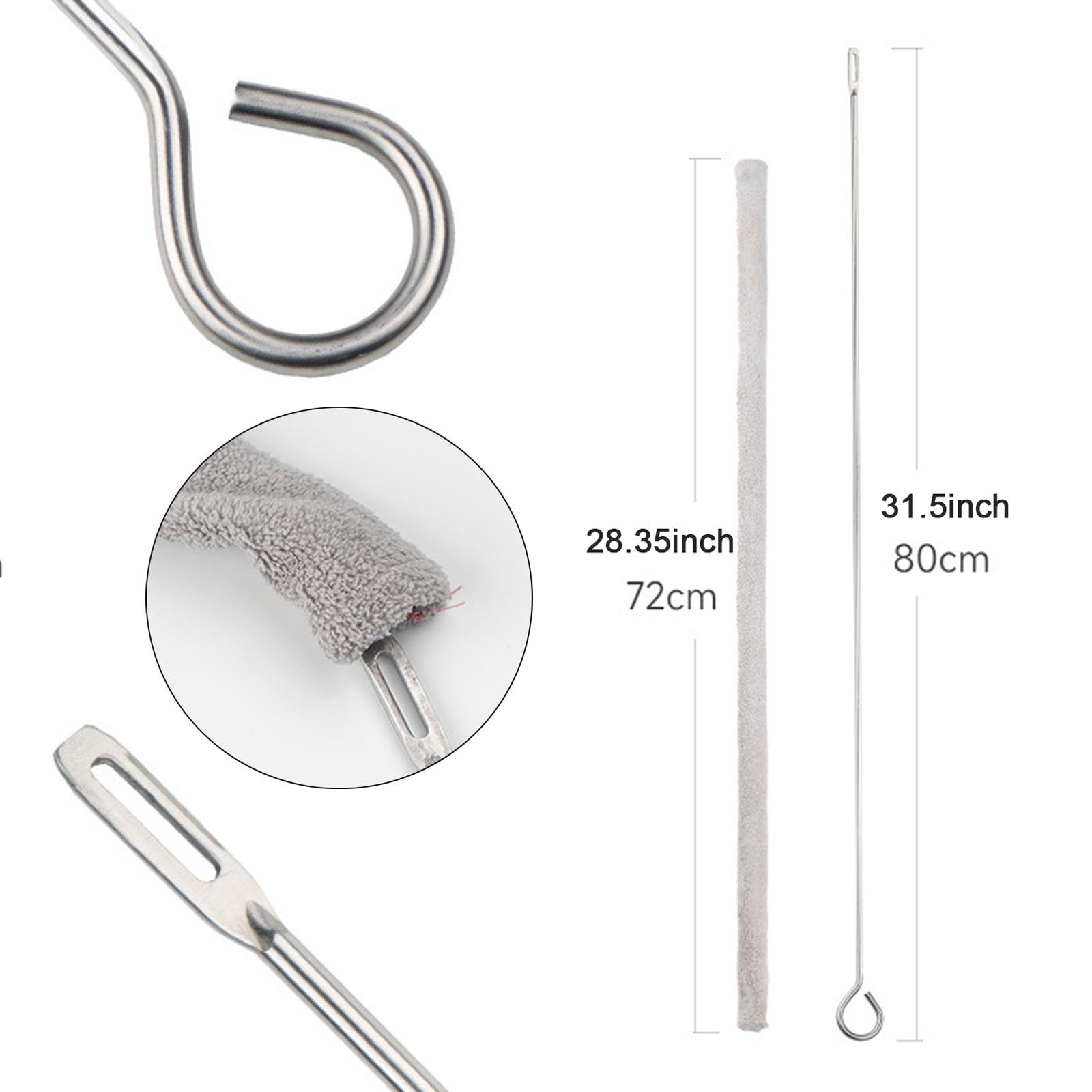 DYNWAVE Flute Cleaning Set Inner Tube Cleaner Professional Maintenance Lightweight Flute Cleaner Cleaning Stick for Oboe Sax Piccolos