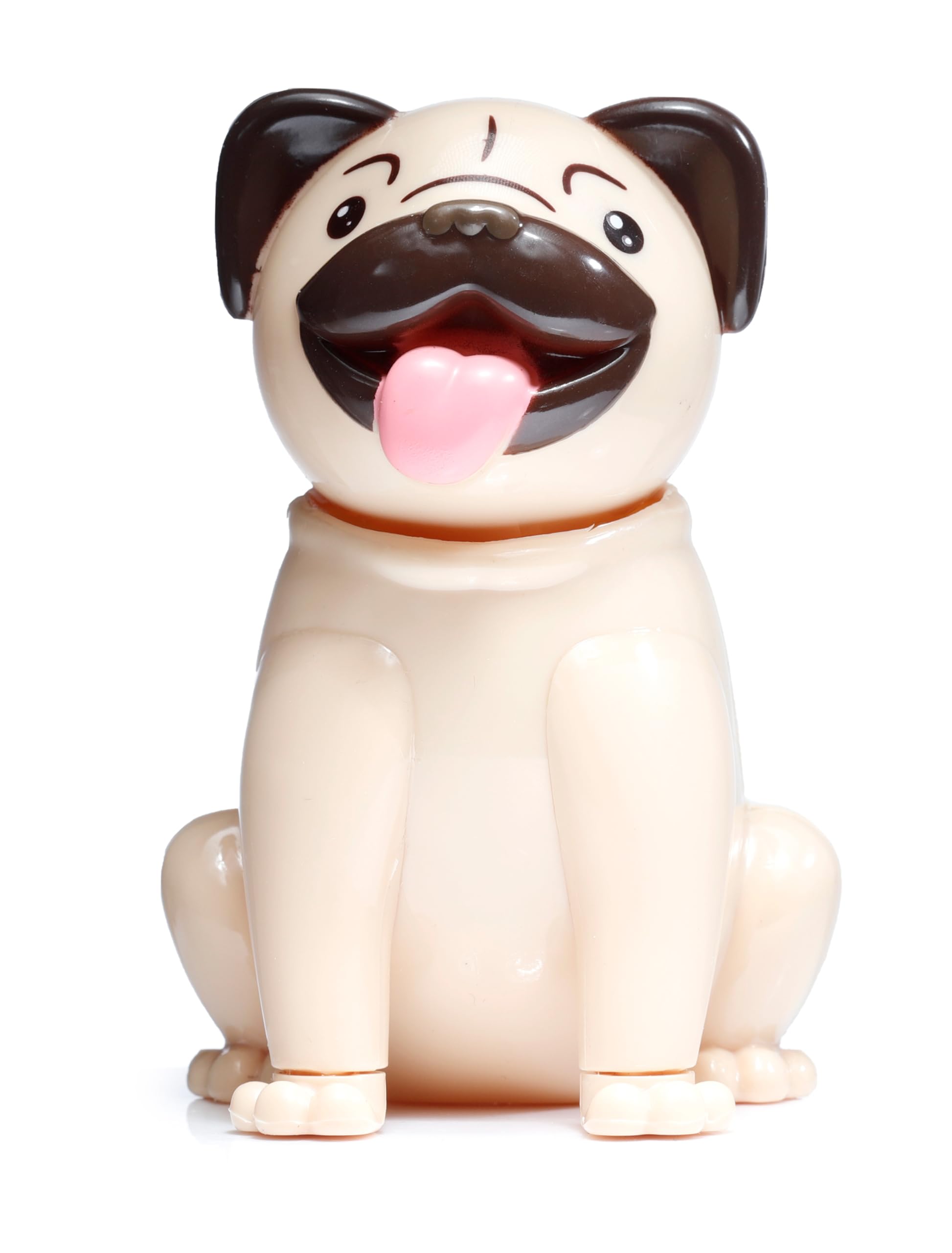 Puckator Mopps Pug Solar Pal - Home Office Table Desk Dashboard Car Decor Decoration - Gift Ideas - Gifts For Teenage Old Boy Girl Dad Mums - Powered KIds Toys Toy Figure Figures