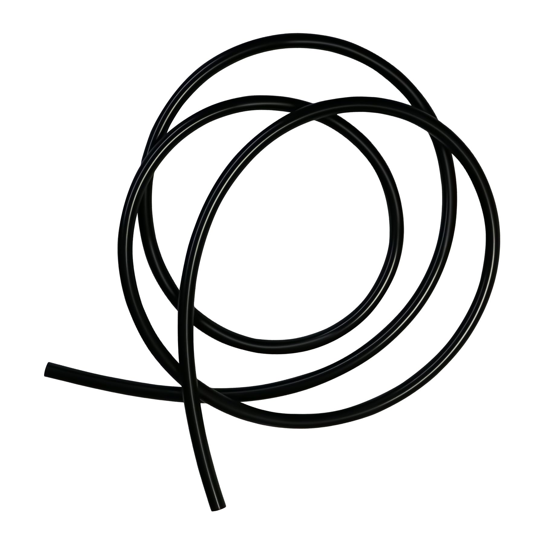 iMeistek Flexible Silicone Tubing, 10mm ID x 13mm OD 2.5m Length Silicone Hose for Aquarium Pumps and Air Hoses,Black