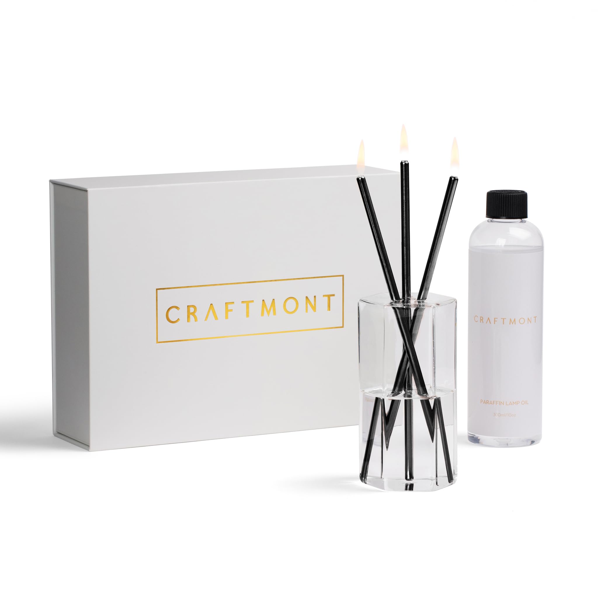 Amazon.com: Craftmont Refillable Candle Set - Unscented Paraffin