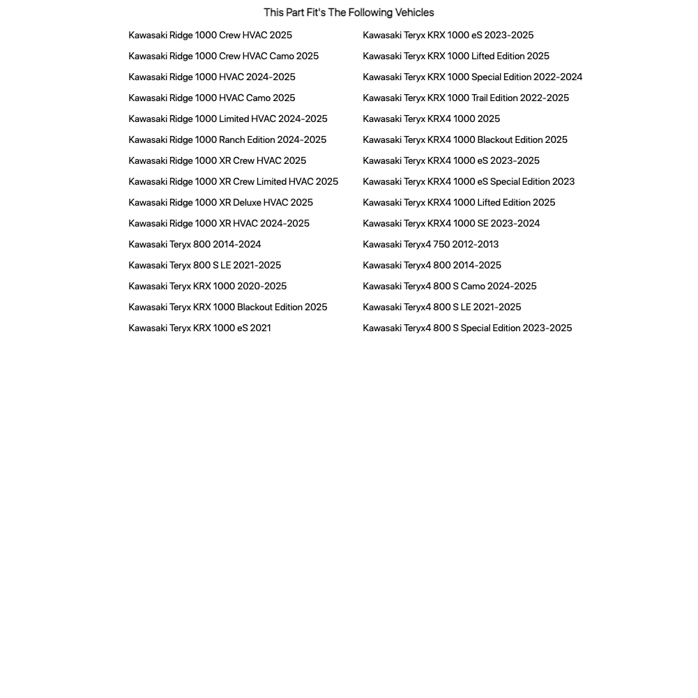 Tusk 4-Stroke Oil Change Kit Kawasaki 10W-40 - Fits: Kawasaki Teryx 800 2014-2019