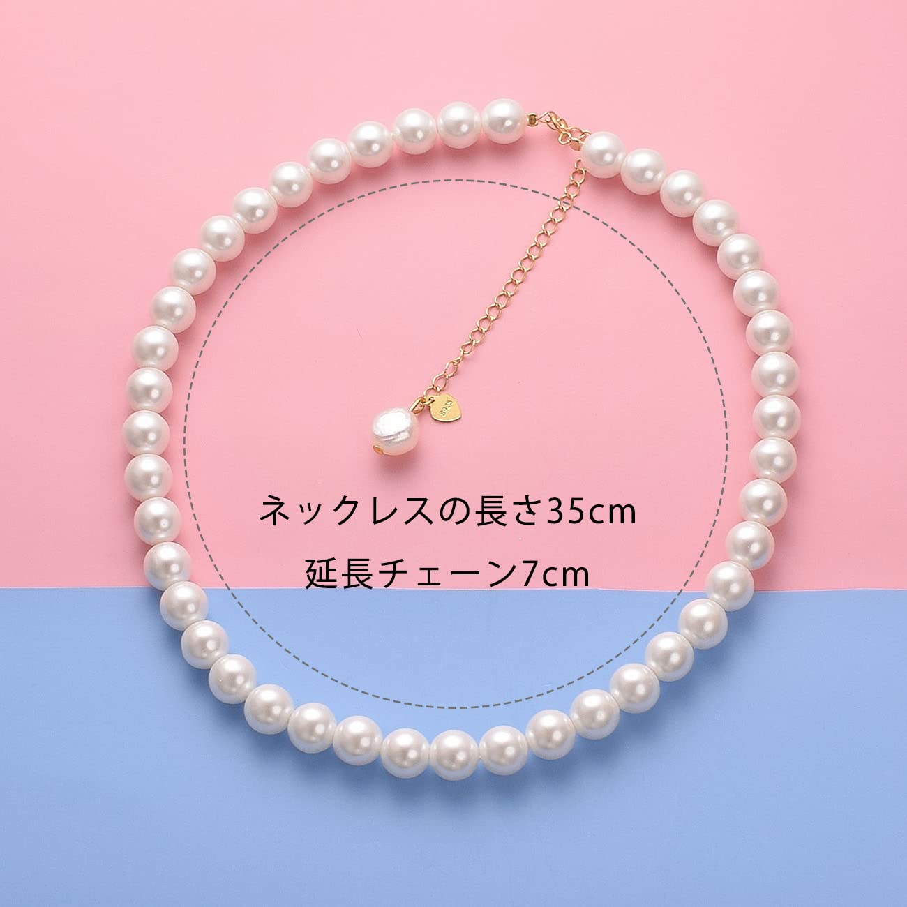 Amazon.co.jp: DAEETYL(ゆう) パール ネックレス レディース 人気 S925 