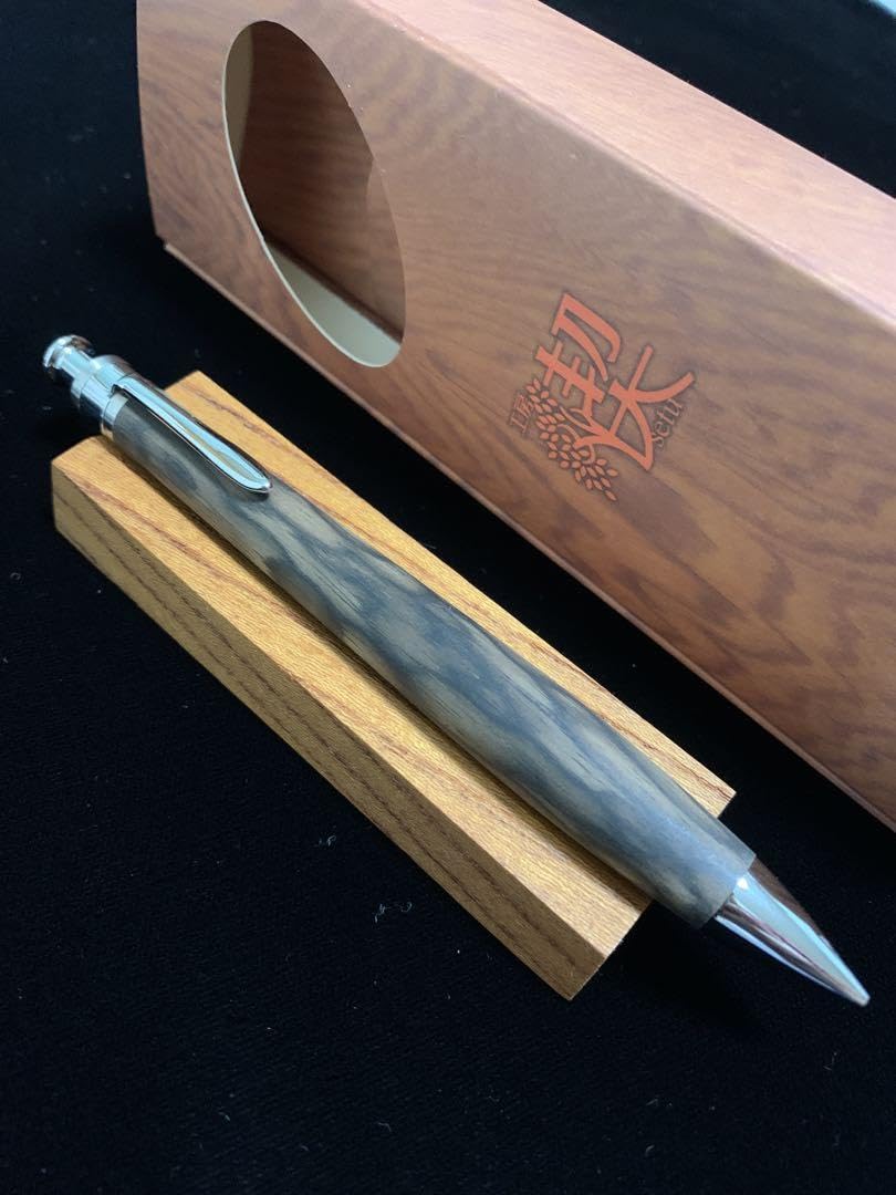 Amazon.co.jp: 工房楔 ペンシル楔 黒柿孔雀杢 05mm : 文房具