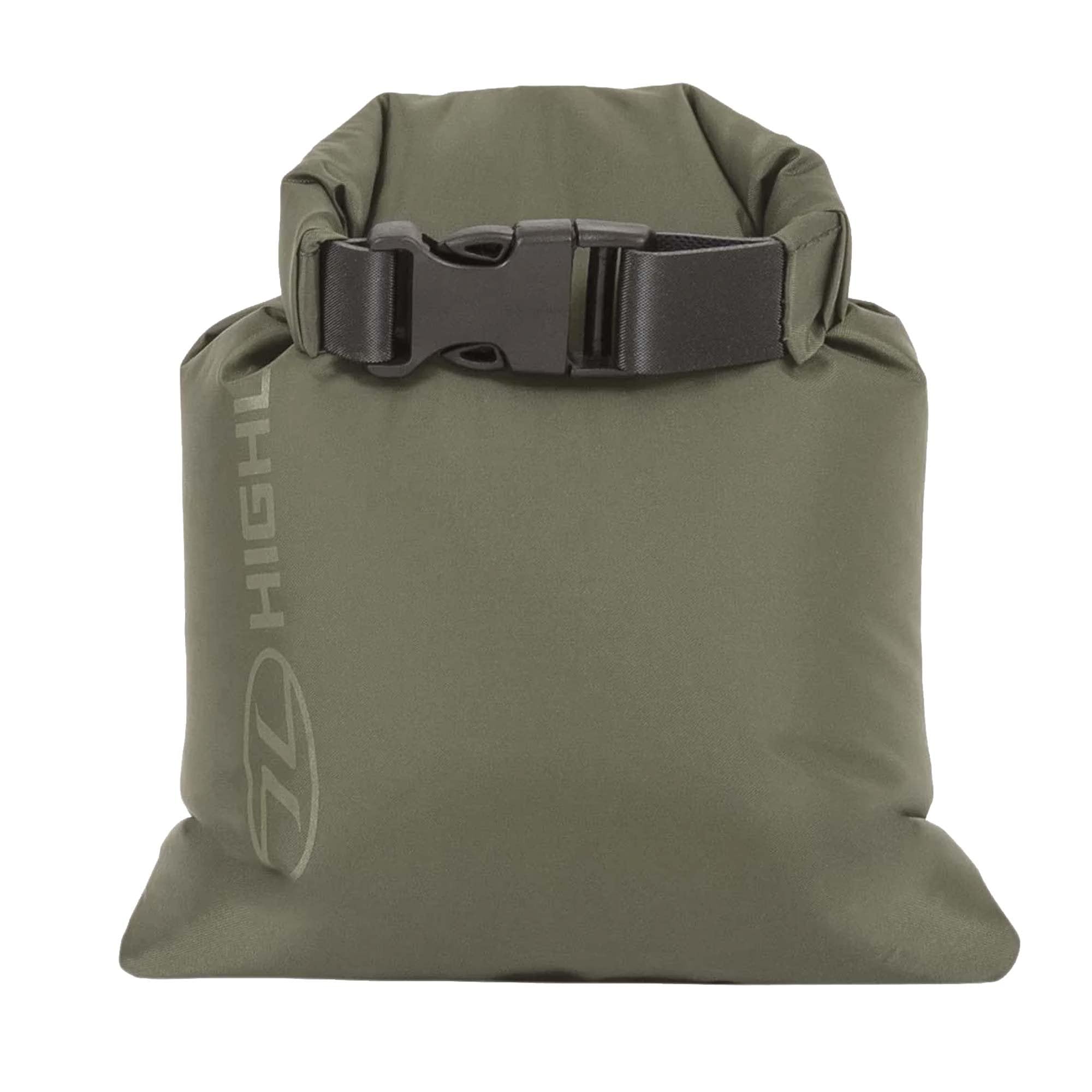 Highlander Lightweight Waterproof Dry Bags (Ranger Green, 1L)