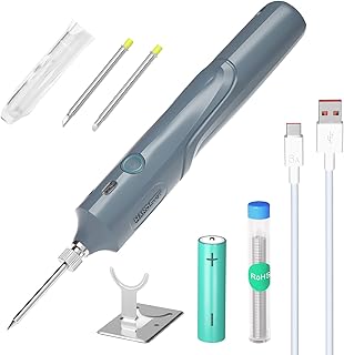 Soldering Iron Kit, Cordless Soldering Iron 2...,
