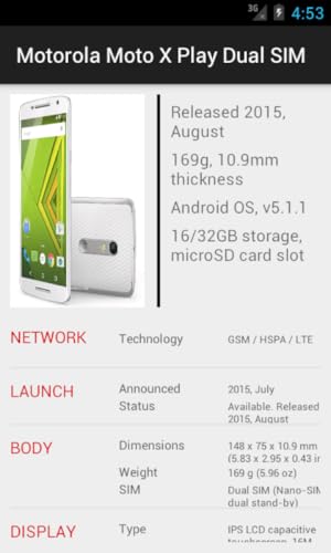 Motorola Moto X Play Dual SIM