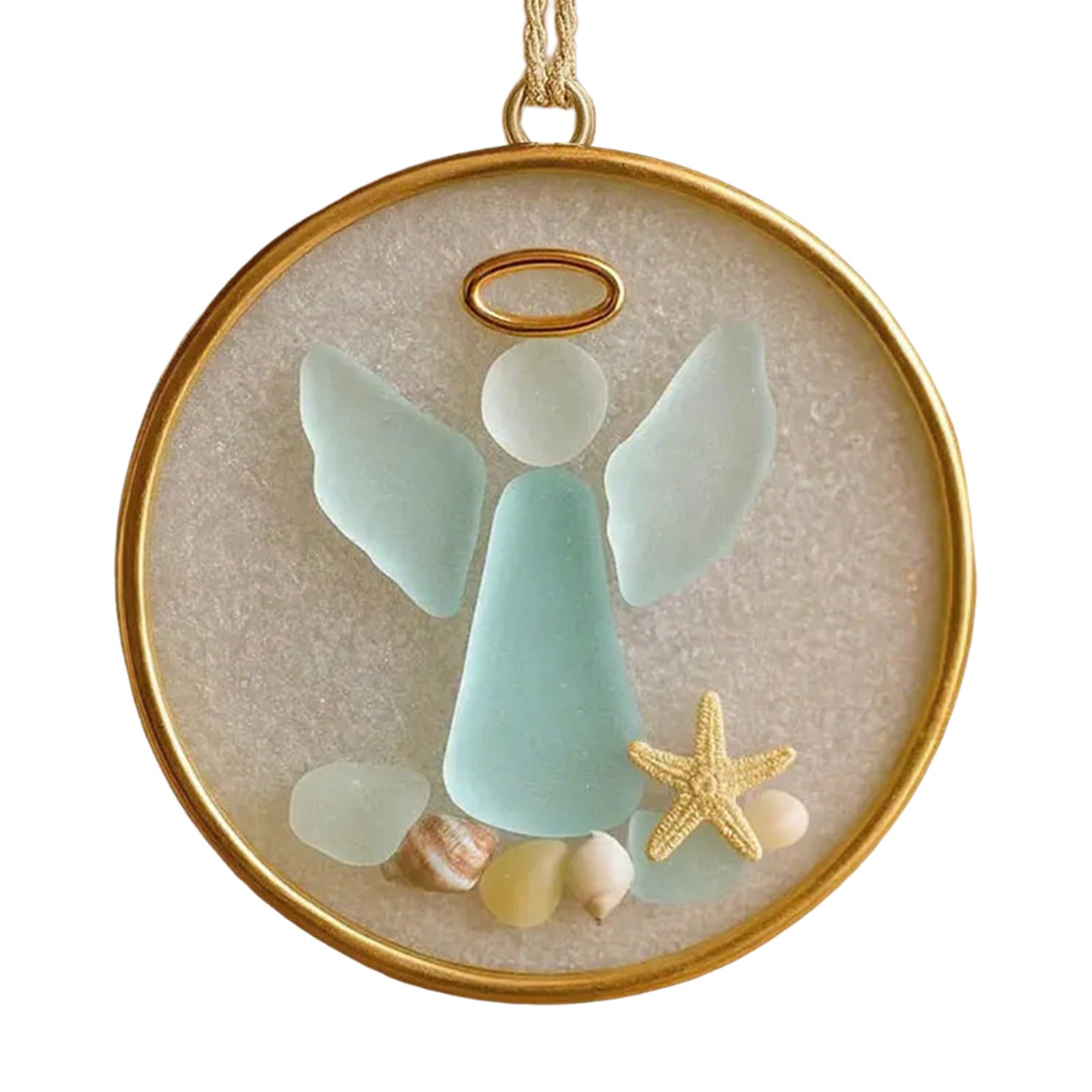 Pendentif sur le thème de la plage à offrir pour illuminer la maison et le sapin de Noël.