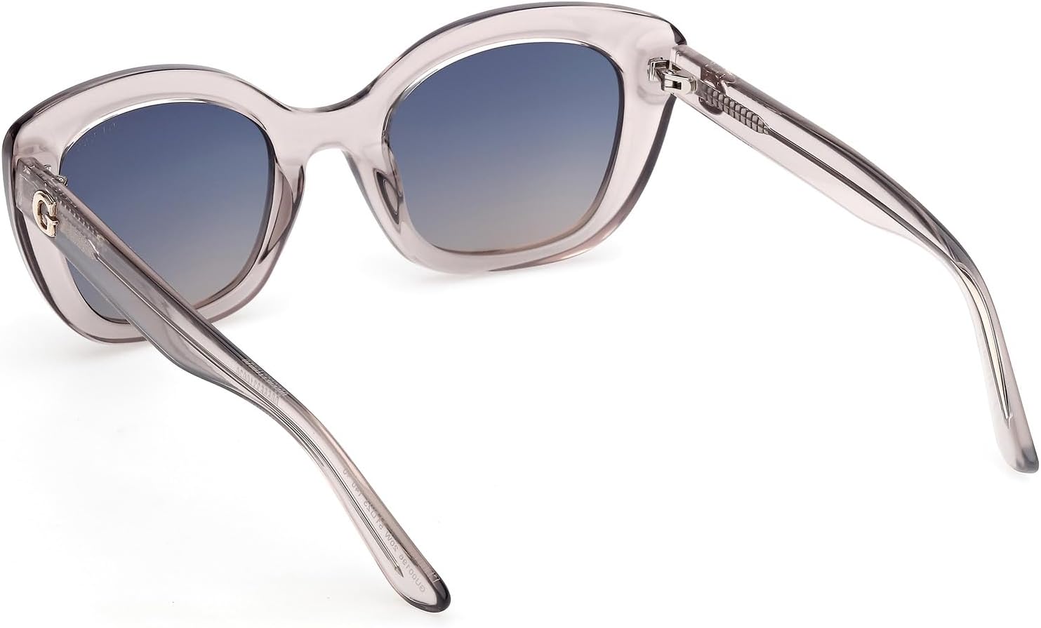 Bubble Cat-Eye Plastic Sunglasses