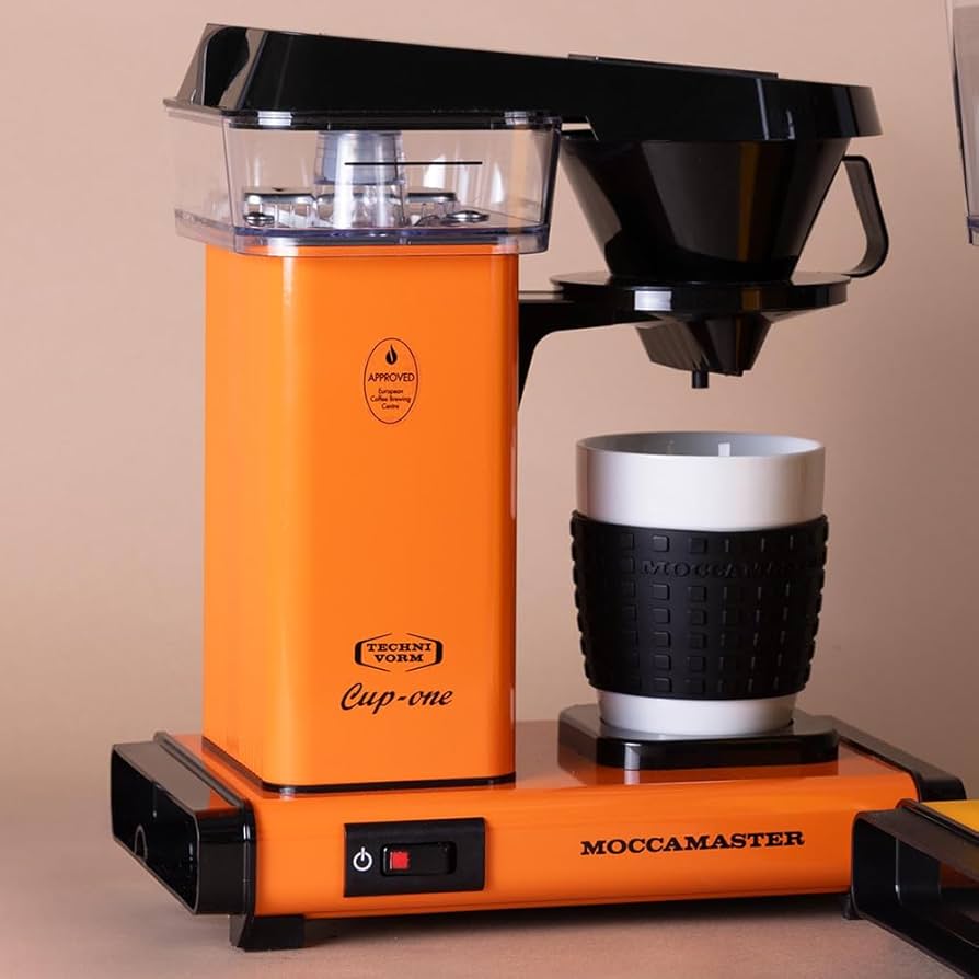 Moccamaster Cup-one Filter Coffee Machine, Aluminum, 1090 W