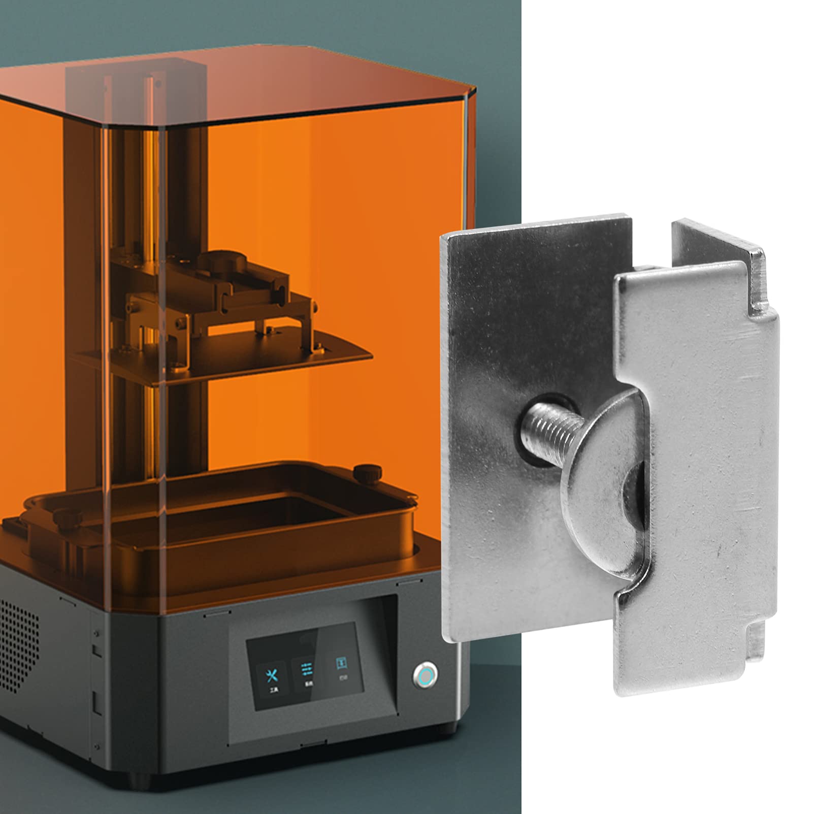 Mobestech 12stücke Glasbett-clips Drucker Verstellbare Halterungen Für Heizbett-glasplatten Praktische Zubehörteile Für Verschiedene Drucker Optimal Für Unterschiedliche Anwendungen