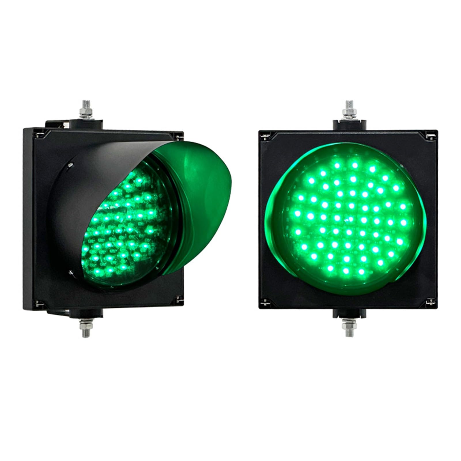 Amazon.co.jp: 信号機 本物 赤/緑、産業用 LED 信号機ランプ Ф200