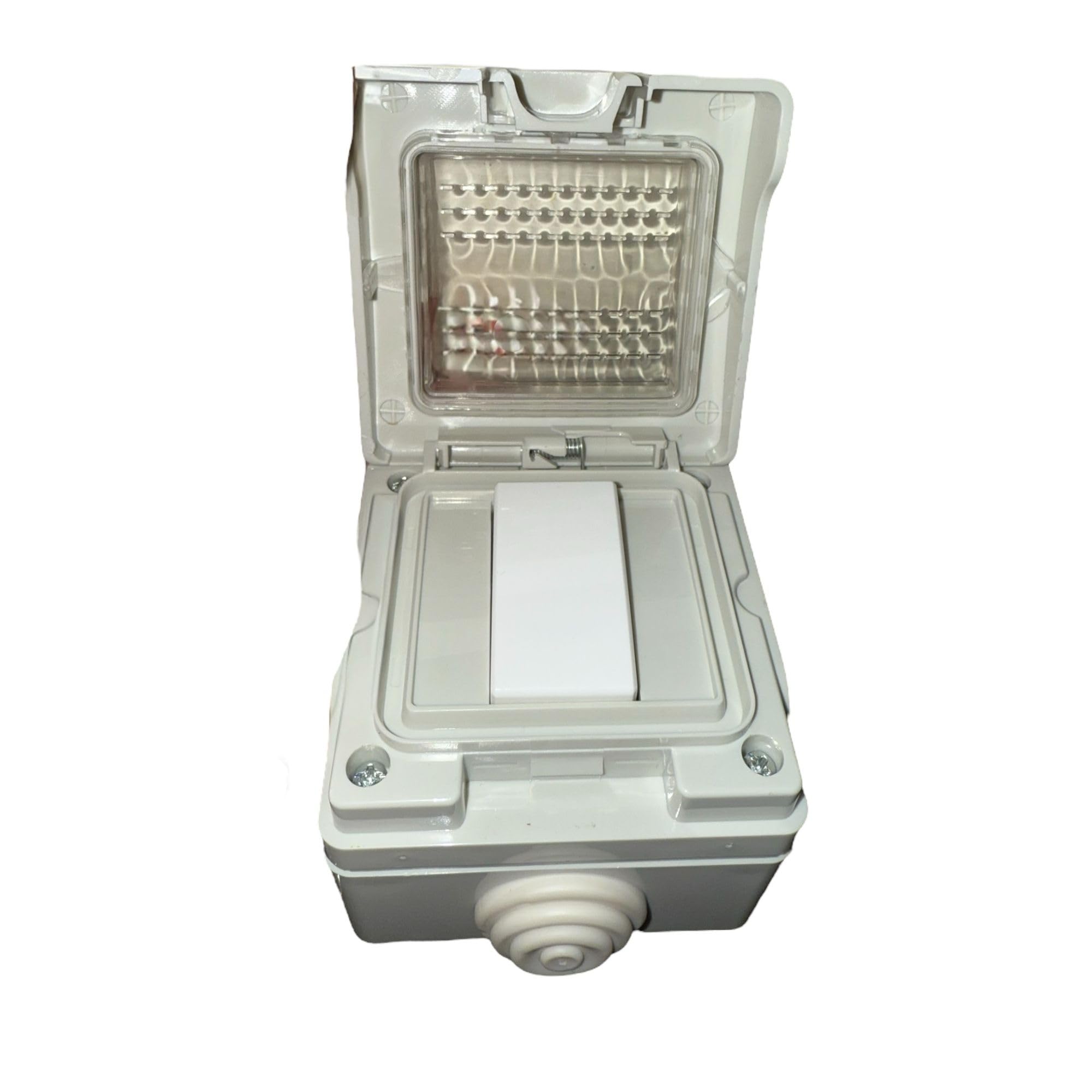 6 Scatole Derivazione Esterne IP55 | Impermeabili, In ABS, 85x85x50mm, Per Installazioni Elettriche