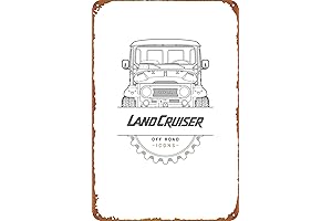 Tin Badges of The Legendary Brand FJ40