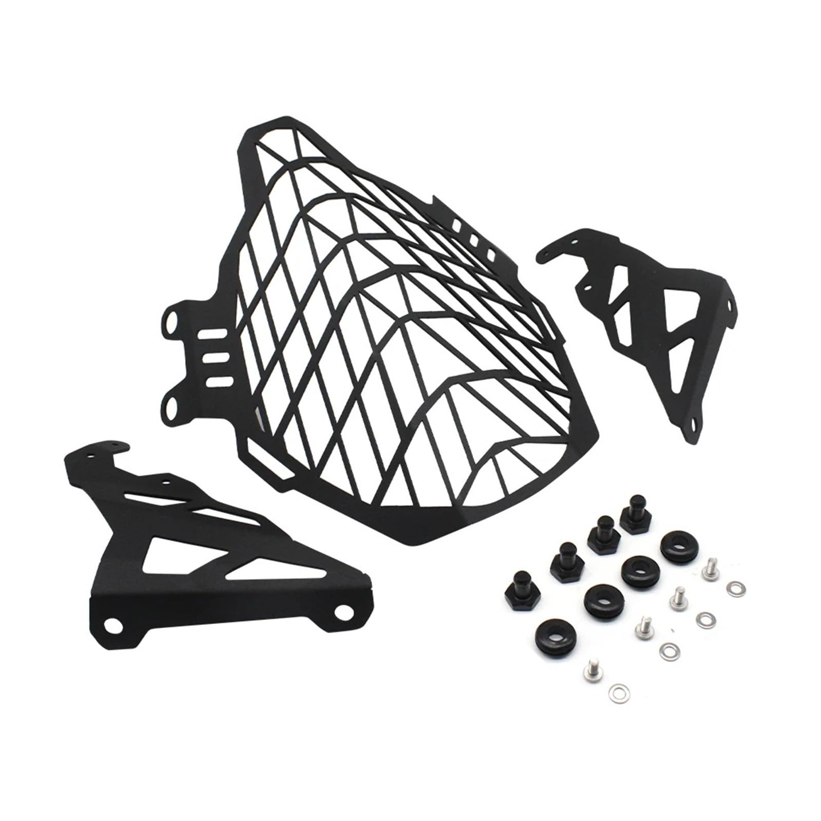 osłona reflektora motocykl Osłona Reflektora Motocyklowego, Osłona Grilla,osłona Chłodnicy, Modelu Do SUZUKI V-STORM 650 DL650 Vstrom 650 2017-2019 2020 metalowy retro grill