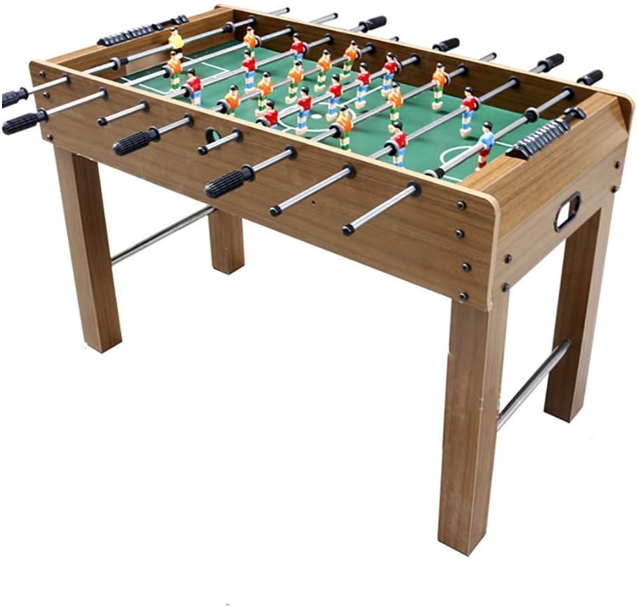 ATAAY Mesa de futbolín Profesional con 8 manijas, Mesa de fútbol de Madera de tamaño competitivo, Juego de fútbol de Mesa para niños y Adultos en casa