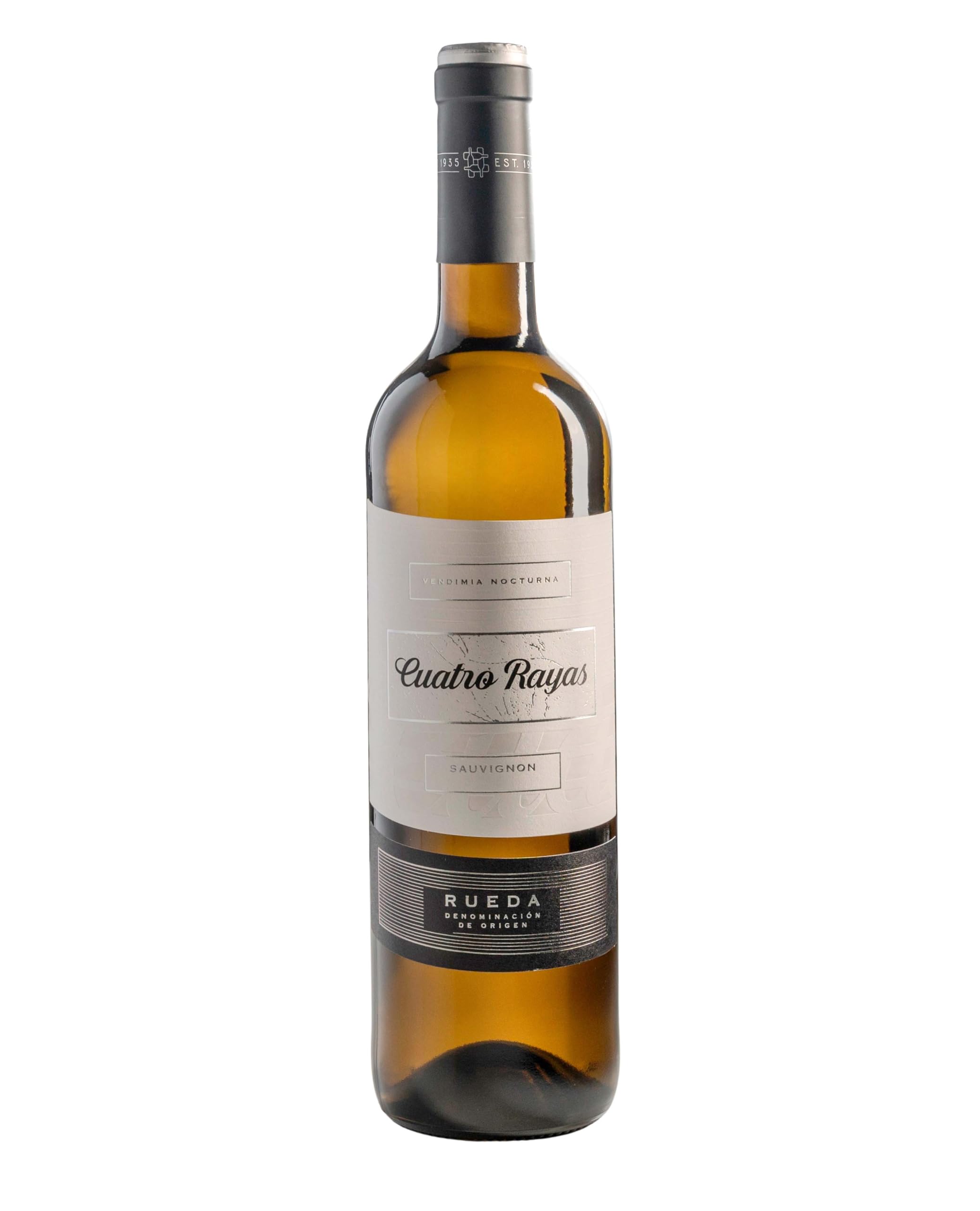 CUATRO RAYAS Sauvignon - Vino Blanco DO Rueda (6 Botellas x 750ml)