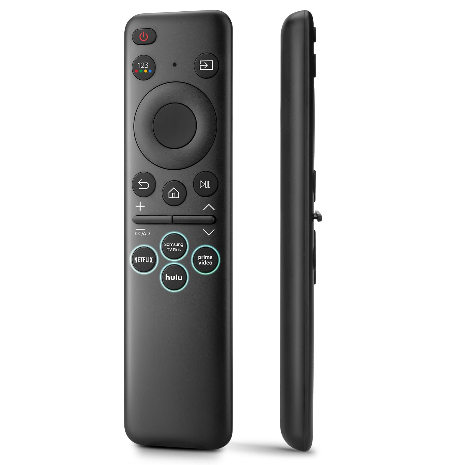Replacement Remote Control for Samsung-Frame-TV-Remote,for Samsung Smart QHD Crystal UHD Neo QLED OLED 4K 8K Series Smart TVs,Without Voice Function for Samsung USB Remote