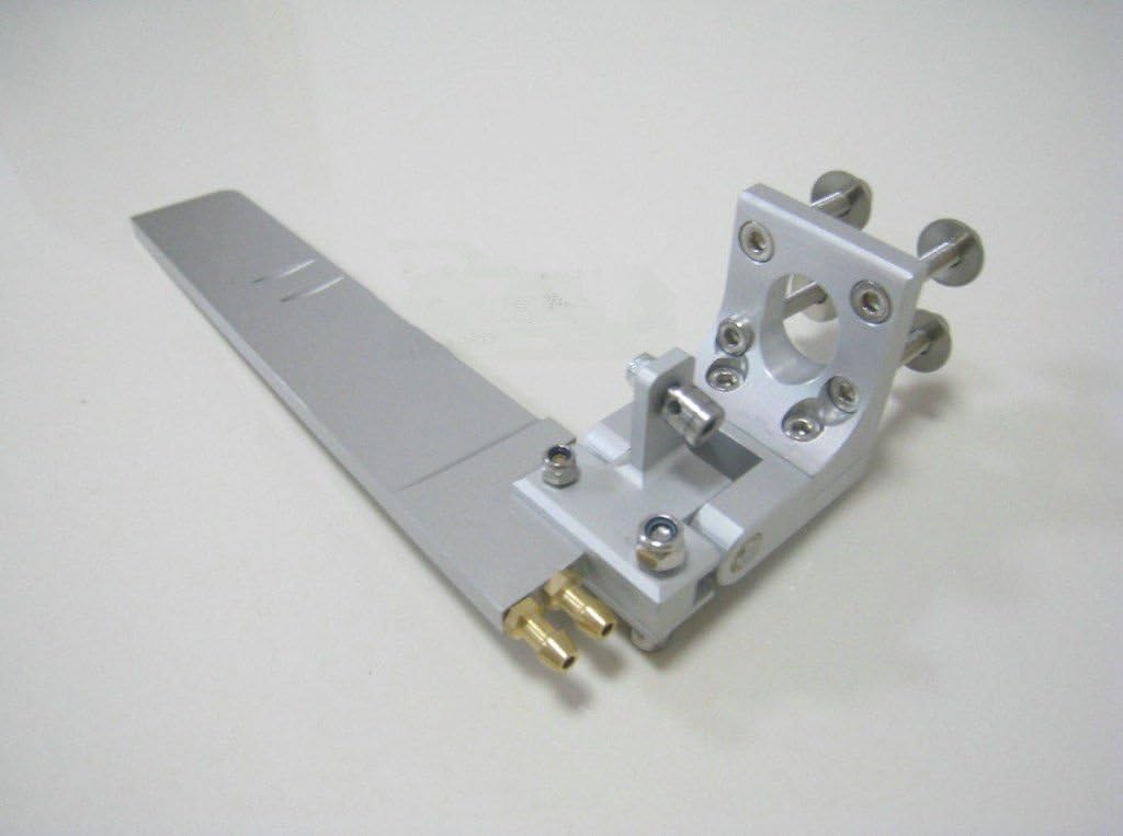 32mm160mm Aluminum Short Arm Rudder with Dual Water Pickups RC Boat RC#8